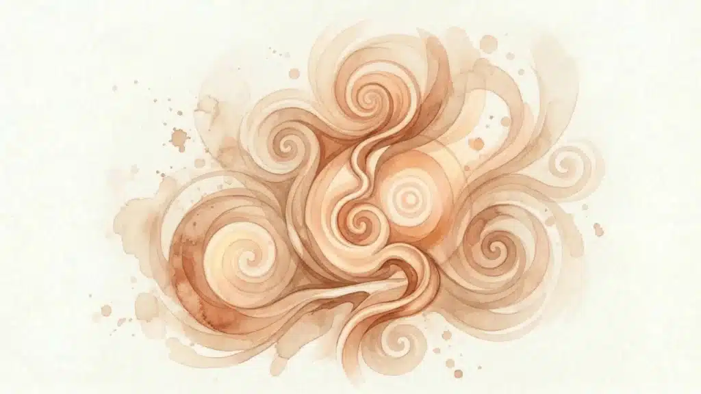 illustration anatomique des fascias du corps humain en aquarelle douce