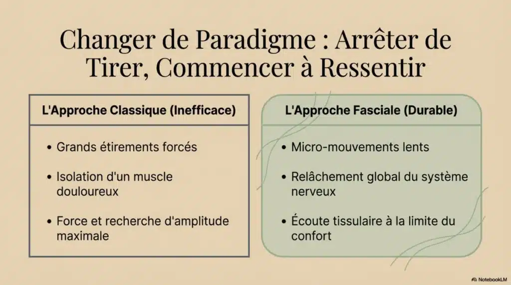 approche fasciale vs classique douleurs cervicales