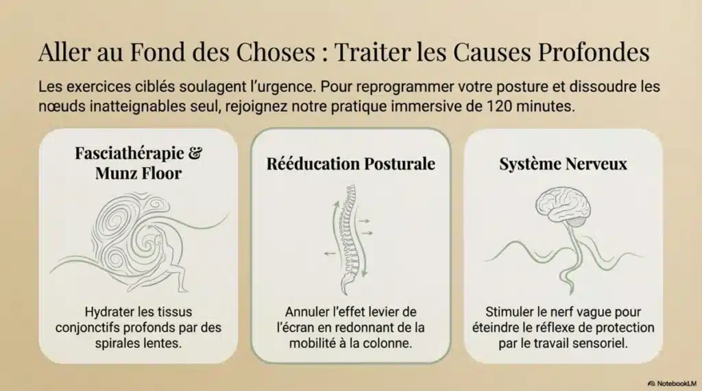 traiter causes profondes cephalees fasciatherapie munz floor systeme nerveux